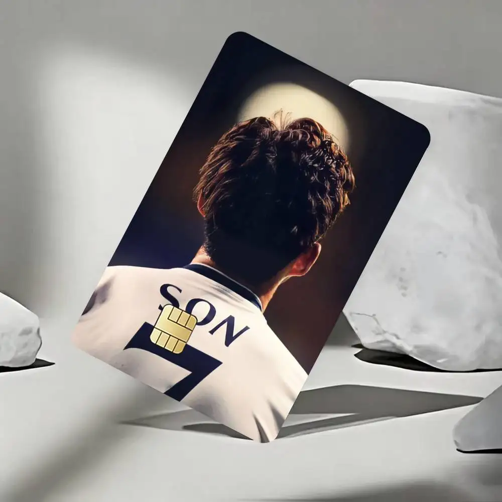 Athlete S-Son Heung-min   Sticker Decoration Creative Bank Card Bus Metro Waterproof Sticker