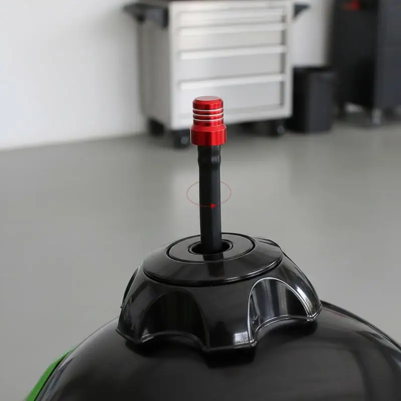 Motorcycle Gas Fuel Cap Single Way Valves Vent Breather Hoses Tubes For Motocross ATV Quad Dirt Pit Bike Fuel Tank Breather Pipe