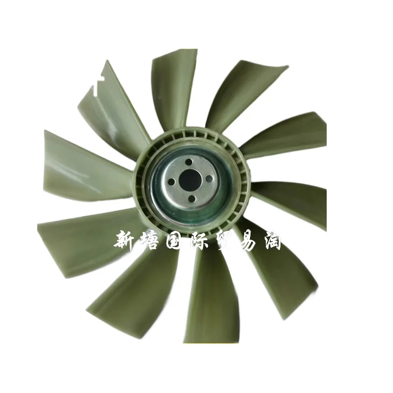 For Caterpillar CAT 306 307B/D/V1V2Fan blade 4M40/S4F Engine Kato hd 250 Fan Excavator Parts