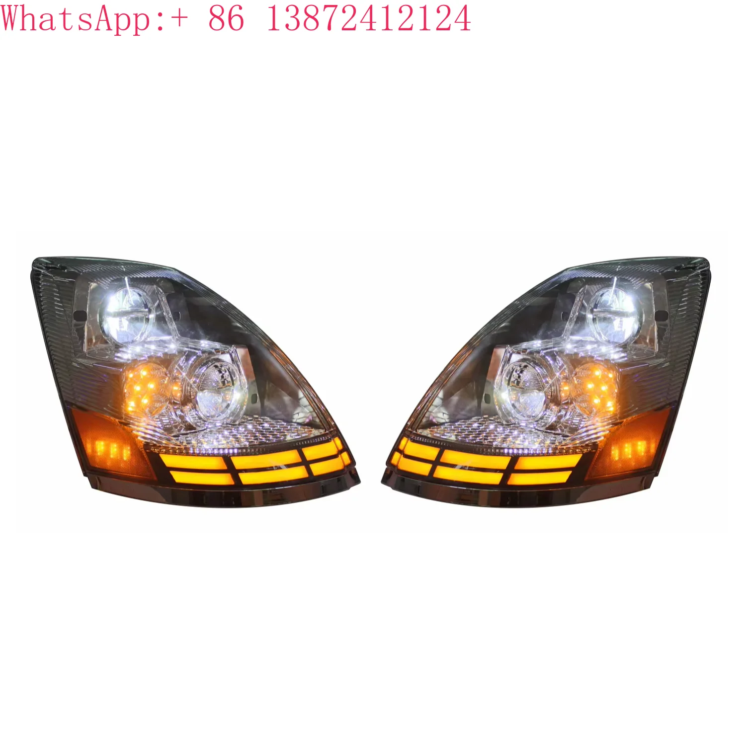 

High Quality Headlight Assembly for VNL/V/O/L Led Headlight Truck 04 - 17