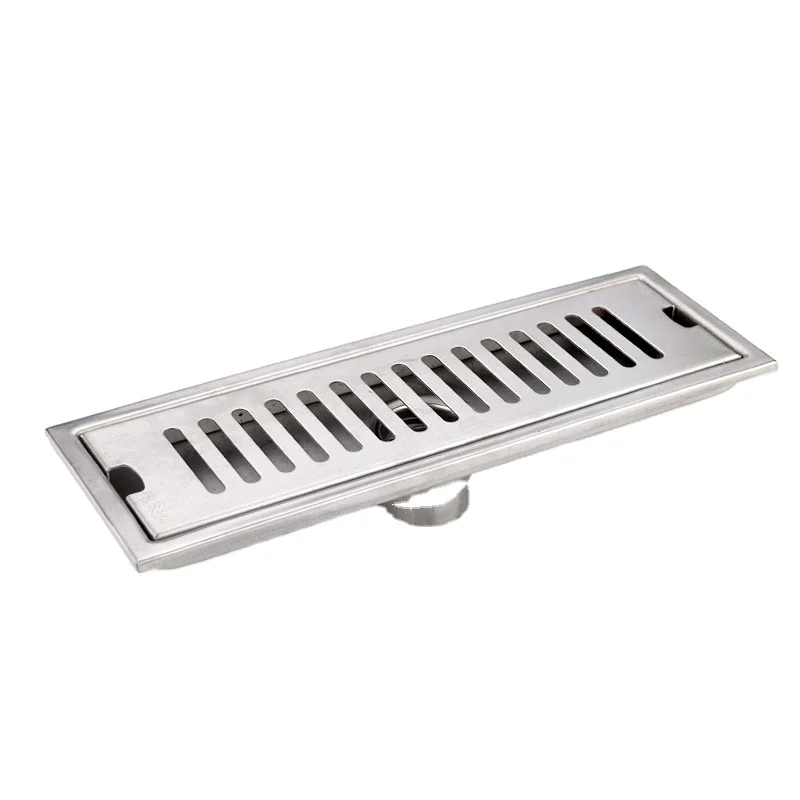 

20 Inch Rectangular Shower Drain 304 Stainless Steel Bathroom Floor Drain