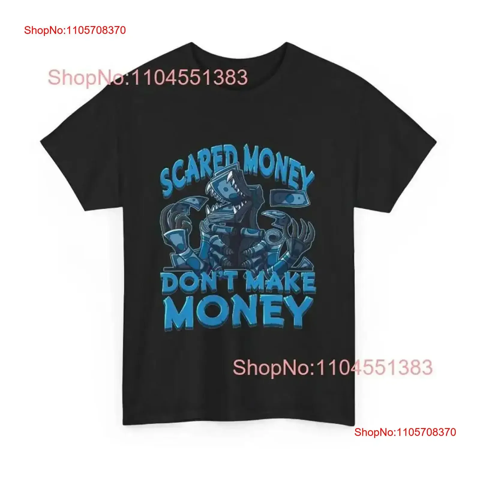 Scared Money Don't Make T Shirt Size S to 5XL vintage Washed Unisex graphic Versatile designer clothes Breathable Comfortable