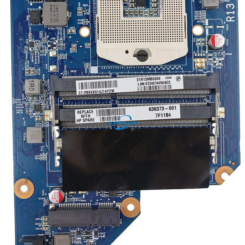 Imagem -03 - Placa-mãe do Portátil para hp Pavilion 636373001 636373501 636373601 G41000 g6 g7 Hm65 Da0r13mb6e0 Da0r13mb6e1 Ddr3 100 Testado