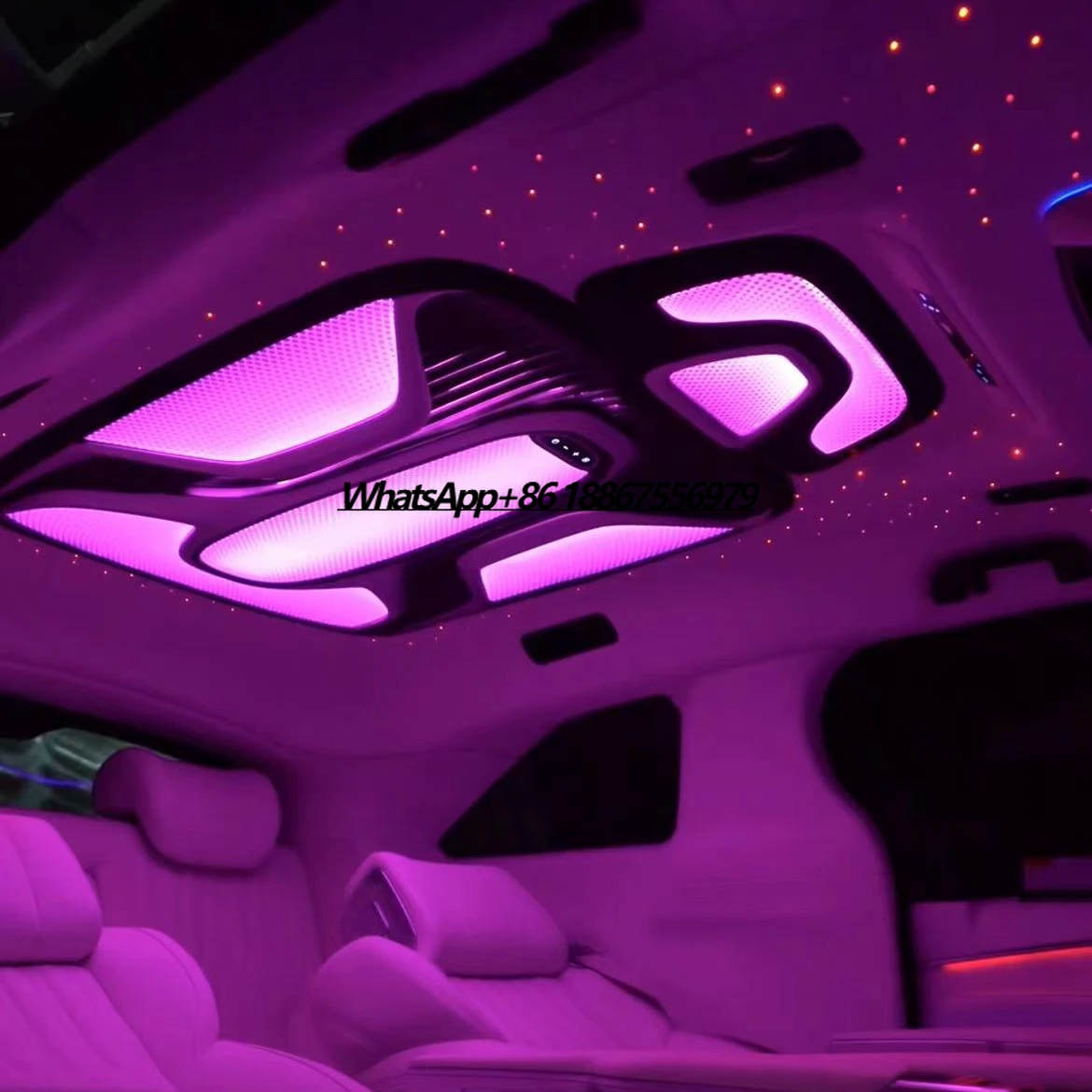 

Space Ship Ceiling Lamp Car Interior Limousine Conversion Accessories for Sienna