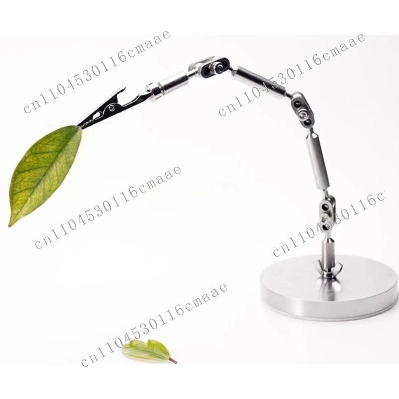 Stop Motion Animation Stand Stainless Steel Articulated Armature Puppet Prop Shooting All-Metal Fixture with 5pcs Head