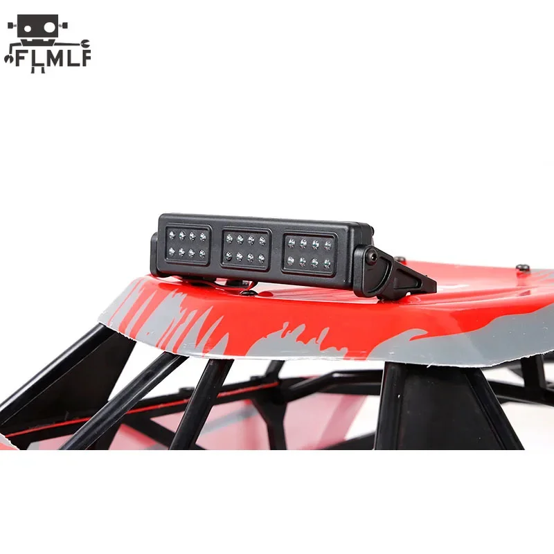 Rc Car Plastic Square Spotlight with LED Light Set (Short) for 1/5 HPI ROVAN KM BAJA ROFUN BAHA 5T FT GT X-LT Truck Toys Parts