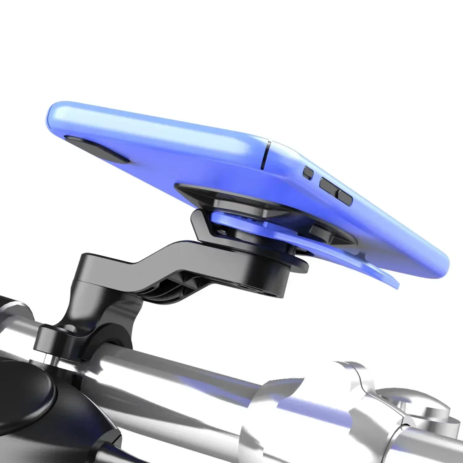 Motorrad-Lenkerhalterung, Universelle Fahrrad-Handyhalterung, MTB-Handyhalterung, Abnehmbar & Universell 360° Drehbar ° Drehbar – Detail 9