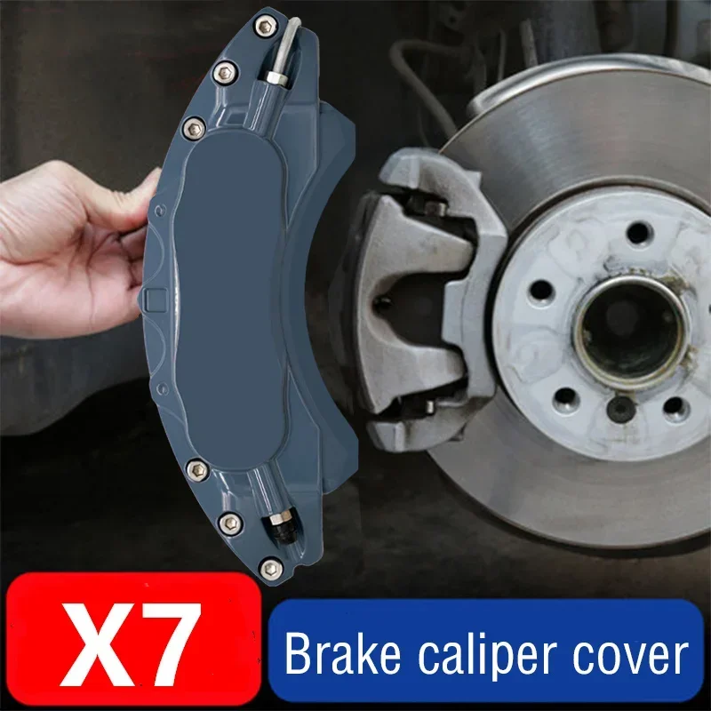 For BMW X7 Car Rear Brake Caliper Cover Aluminum Metal Fit 3.0T xDrive40i 4.4T xDrive M50i 2019 2020 2021 2022