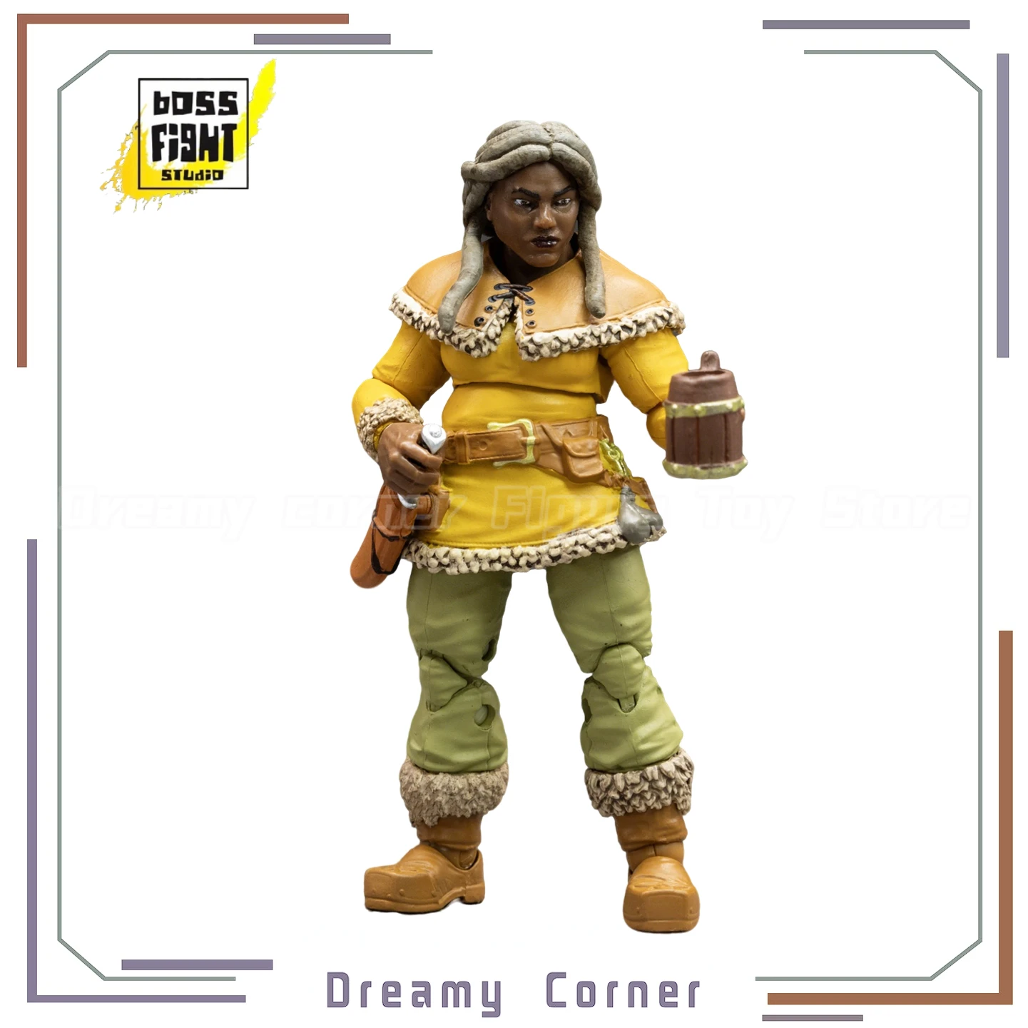 

В наличии: BFS VITRLIVIAN H.A.C.K.S. Фигурка MADAME RUSKIN DWARF TAVERN KEEPER 1/18