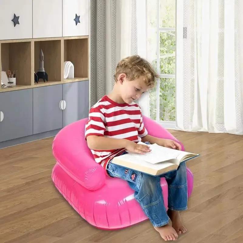 swimming pool loungers pvc waterproof inflatable booster seat for kids capacity comfortable seating portable air