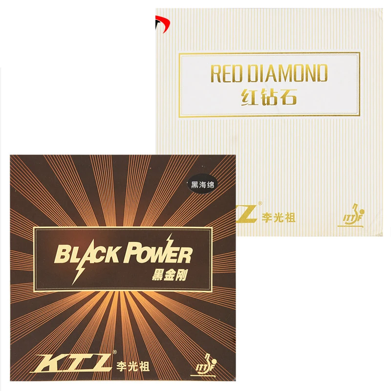 

Ракетка для настольного тенниса KTL RED DIAMONO, резиновая Теннисная ракетка без клейкости, быстрая посадка