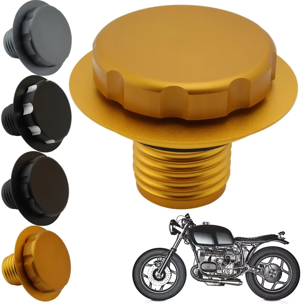 New Fuel Tank Gas Cap Petrol Cover Gloss Style Motorcycle Parts for BMW R45 R65 R80 R90 90S 100R R100
