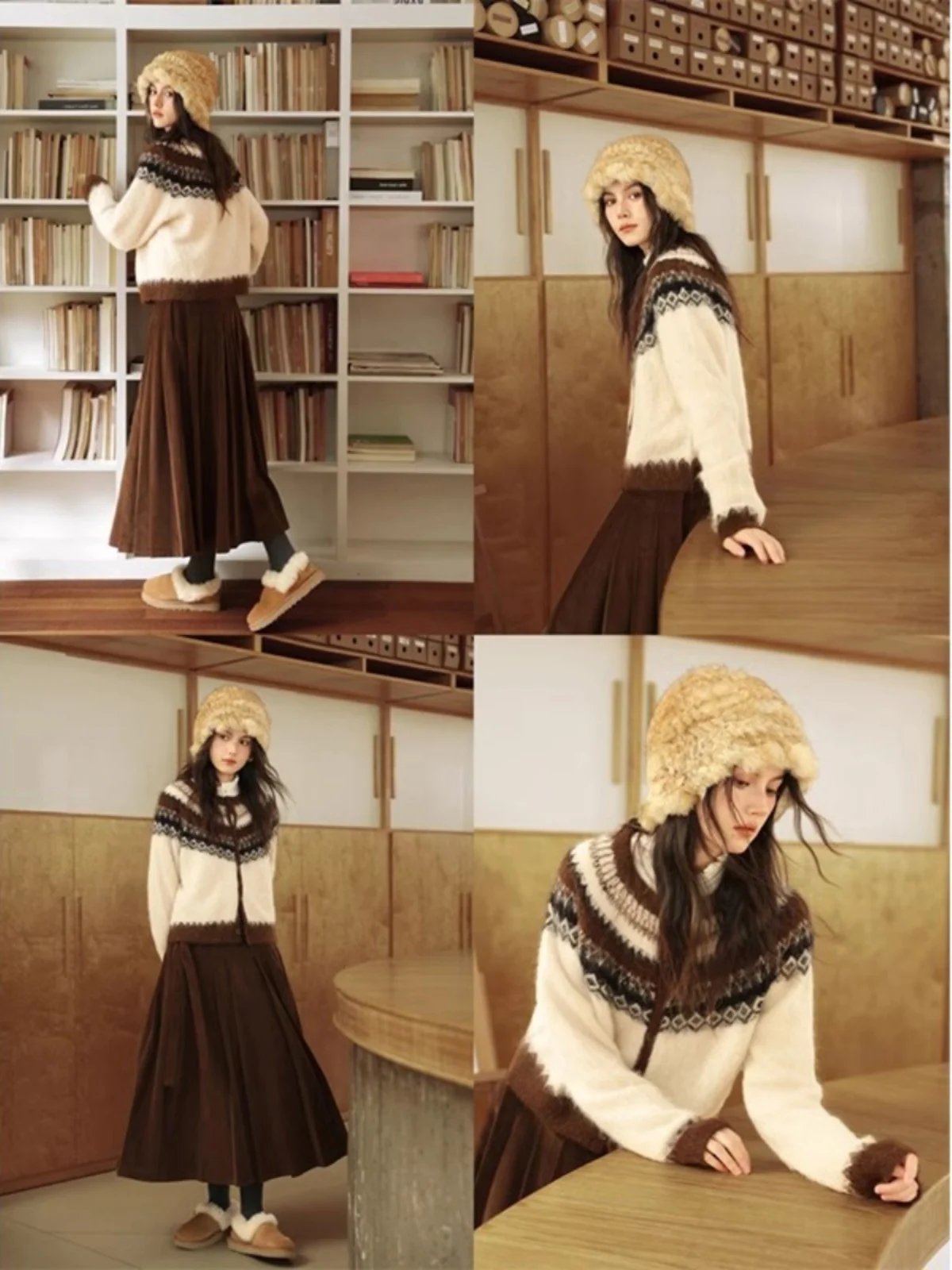 Thumbnail 3 - #72 Latest Long Knit Cardigans Offers