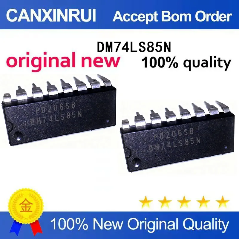 (5-100 Pieces) New stock DM74LS85N DIP-16