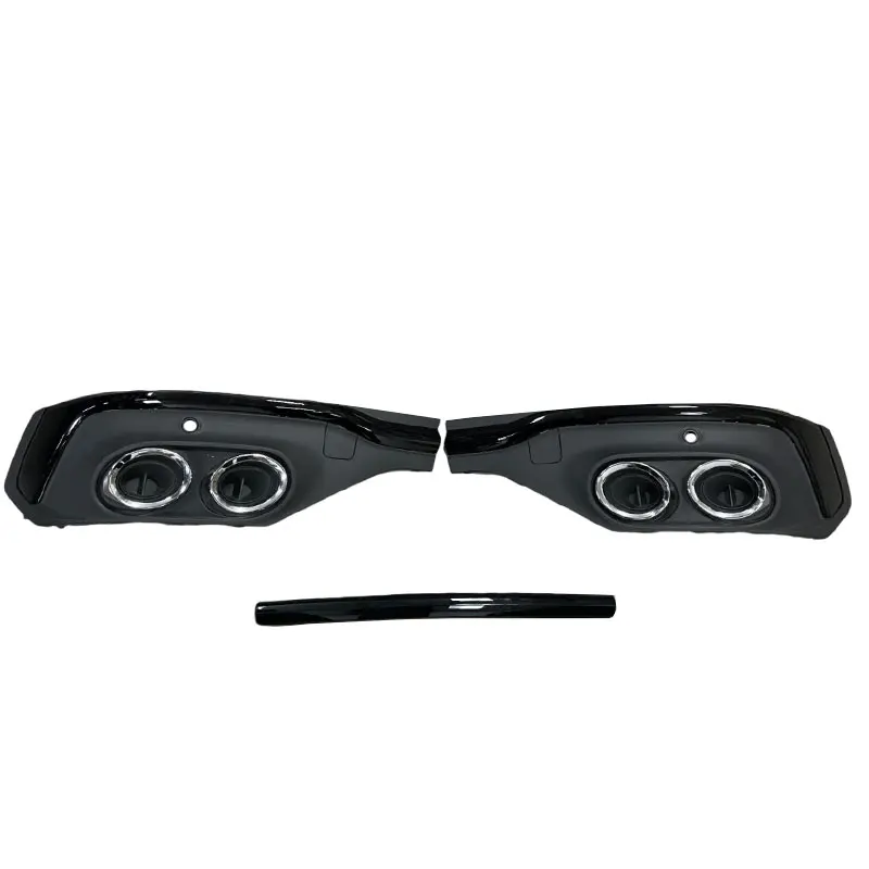 Voor Audi Q5 Sportback 2020-2023 Auto Achterbumper Lip Splitter Diffuser Uitlaat Tips Achterbumper Nep Uitlaat poort Accessoires