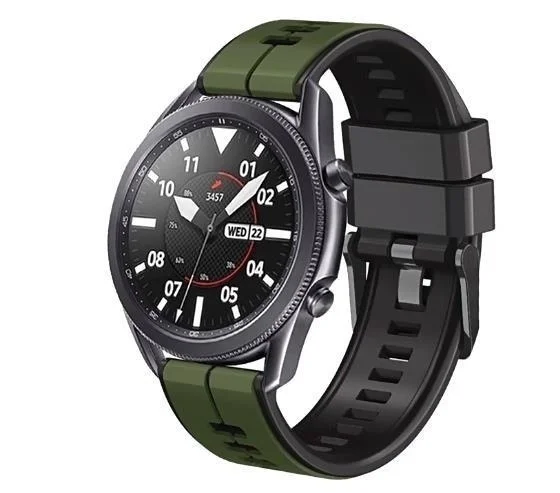 Uhgbsd silikon armband für honor uhr gs 3/gs pro armband magic watch 2 46mm 42mm/es zweifarbiges band armband