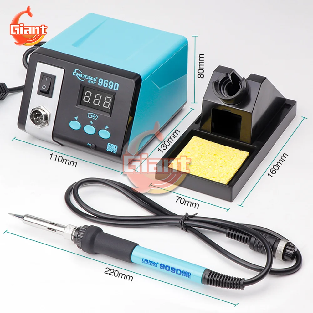 Digital Constant Temperature Soldering Station Anti-static Electric Soldering Iron Quickly Heating Circuit Board Welding Tools