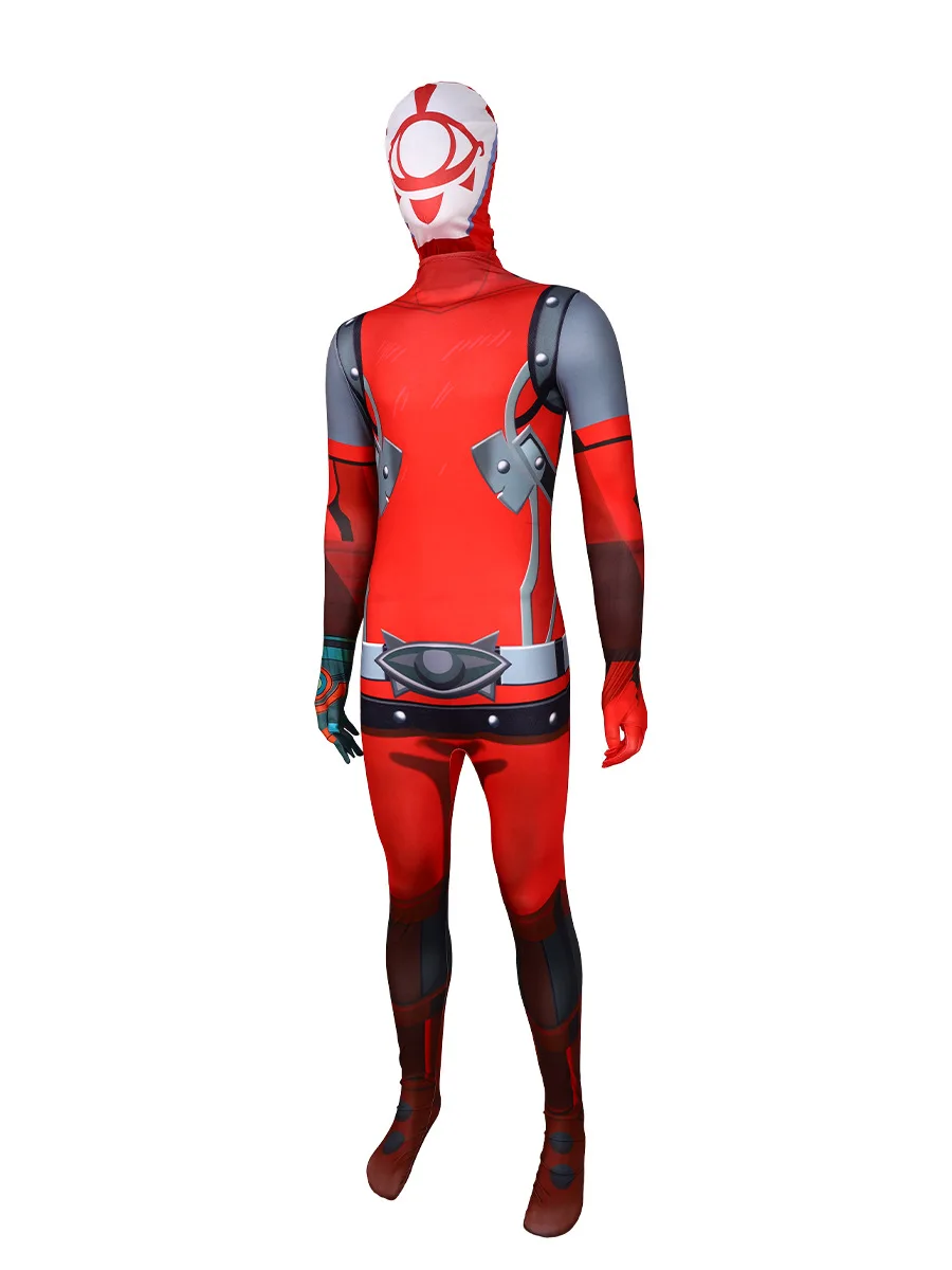 جديد Yiga Clan تأثيري لعبة زي للرجال يتوهم بذلة فريق موحد المحارب البدلة هالوين كرنفال حفلة معركة ارتداءها #4