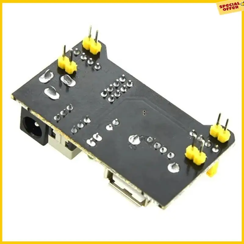 A25P 10PCS For MB102 Breadboard Power Supply Module Set Kit 2-Way 3.3V 5V For MB102 Breadboard Module Kit