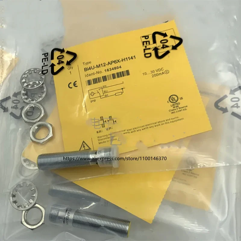 

Новый бесконтактный переключатель BI4U-M12-AP6X-H1141 BI4U-M12-AN6X-H1141, 3 шт.