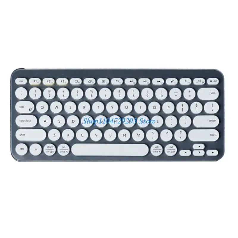 Y2GD Keyboards Skin Film Spill Dust Protections Soft Touches Cover Variety Color For K380 Wireless Keyboards