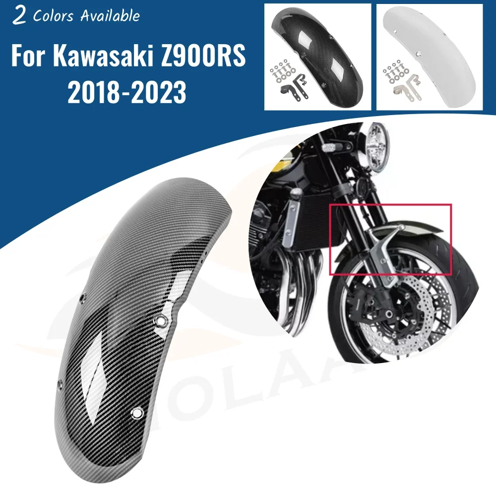 

for Kawasaki Z900RS 2018-2023 Z900 RS Z 900RS Fender Front Mudguard Hugger Splash Guard Protector Cover Motorcycle Accessories