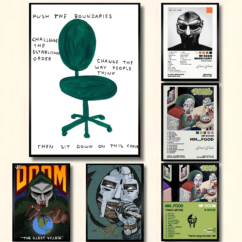 M-MF Doom Rapper Po… - image