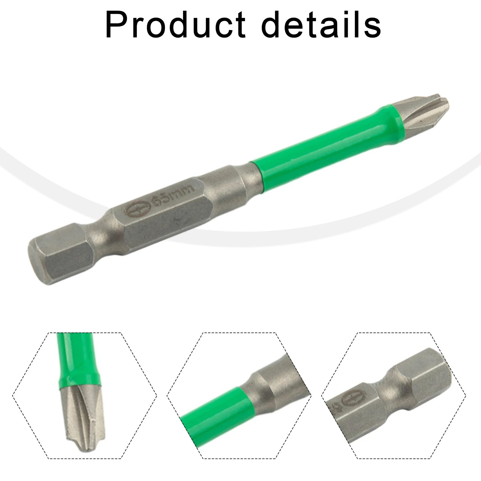 

Magnetic Special Cross Screwdriver Bit Non-Slip Batch Head FPH2 For Socket Switch Electrician Power Tool Nutdrivers 65/110mm