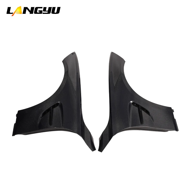 Acessórios exteriores pára-choques laterais do carro f30 f35 a m3 guardas de lama de fibra de carbono para 2013-2018 bmw pára-choques