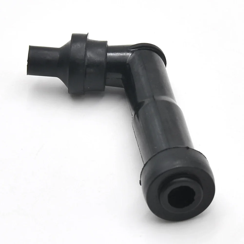 غطاء شمعة إشعال دراجة نارية ، غطاء مقاوم أسود ، مترابطة ، درجة ، أجزاء دراجة نارية عالمية ، 10 من من من من الخارج ، 12 من الخارج ، 1 من من من من من الخارج ، 2