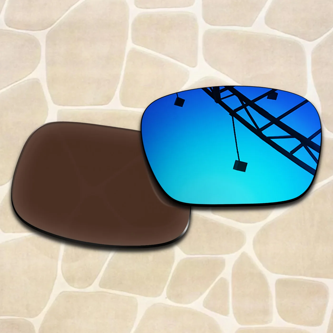 

Anti-Scratch Polarized Replacement Lenses for Oakley Badman OO6020 Sunglasses 100% UV Protection