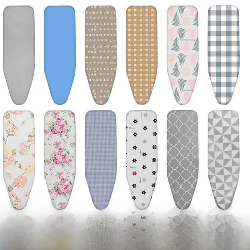 

Thiened Cotton Cloth Cover for Ironing Board Clothes Steng Board Replacement Waable Durable Heat Resistant Cover