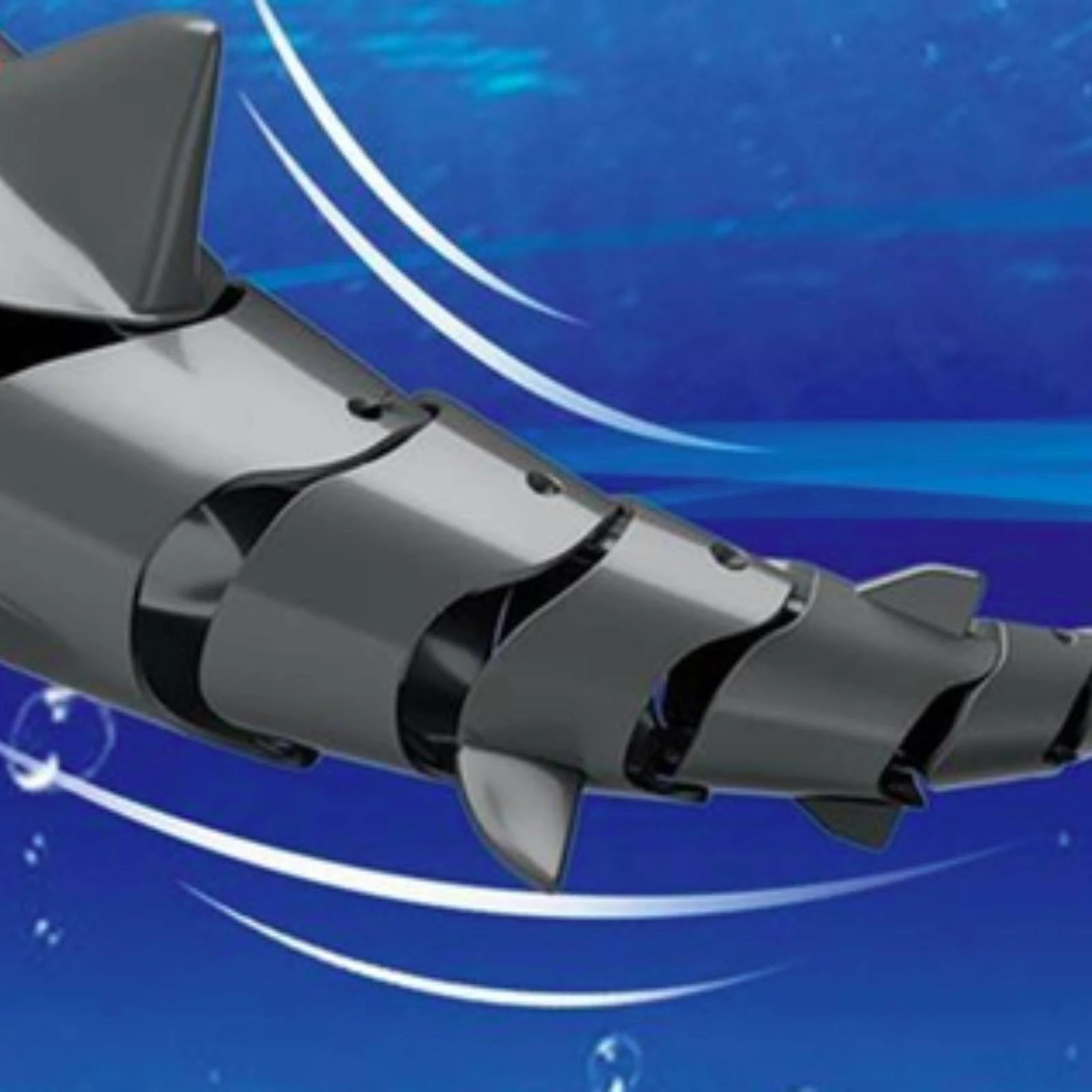 Wireless Control Shark Realistic Rc Shark Lifelike High Simulation for Children, Swimming Pool, Bathtub 3