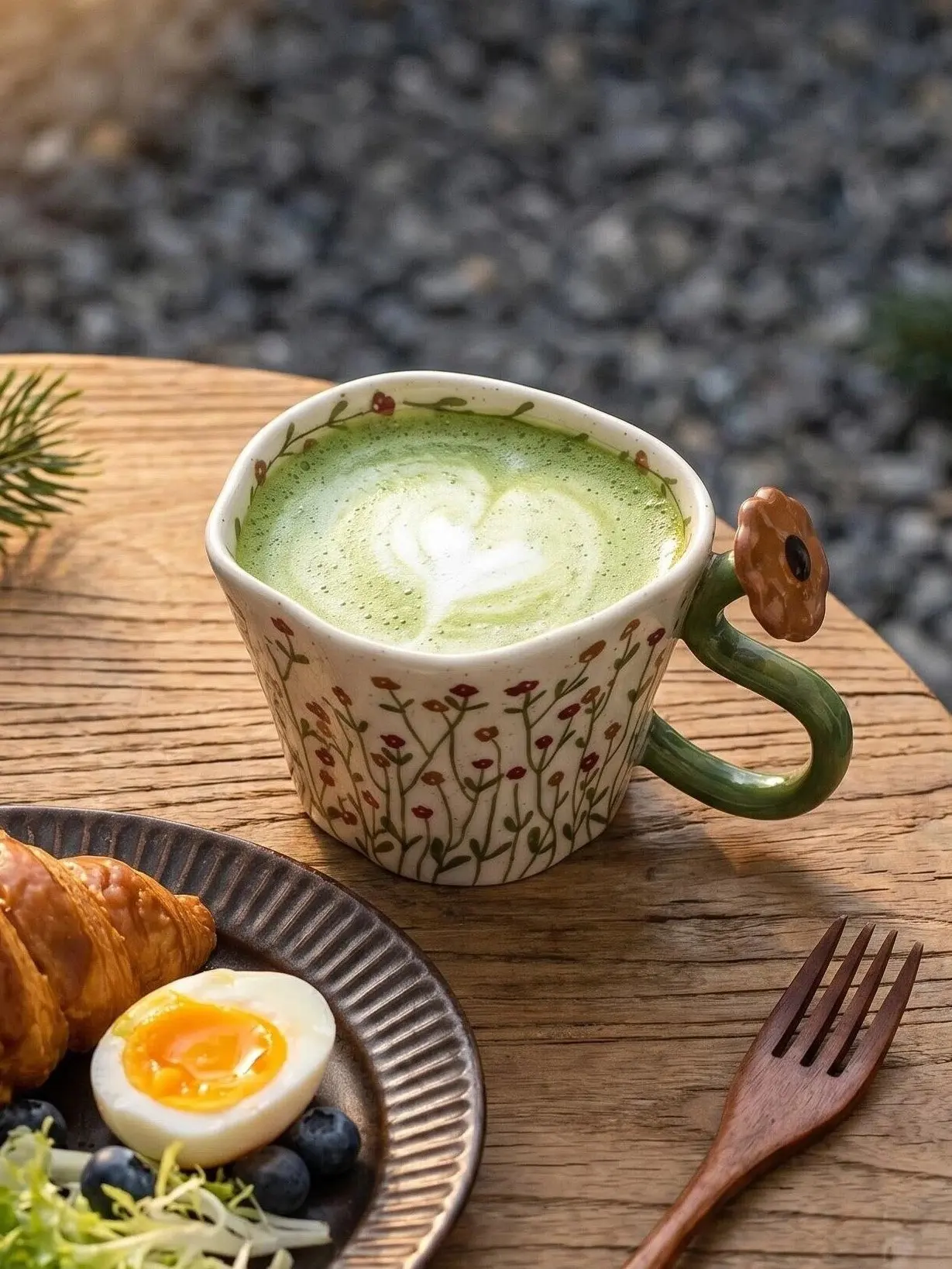 Xiangqiu underglaze coffee mug pastoral vintage style high-end home use with a particularly attractive appearance
