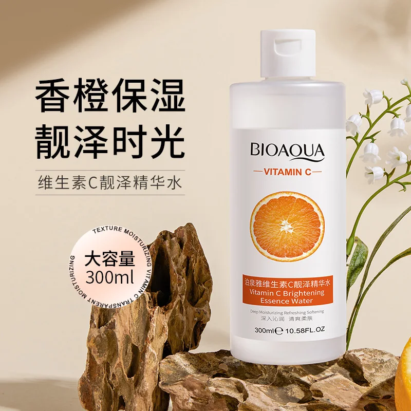 

BIOAQUA Vitamin C Brightening Essence Water Improving Roughness Dullness Hydrating Moisturizing Soothing Face Serum Liquid