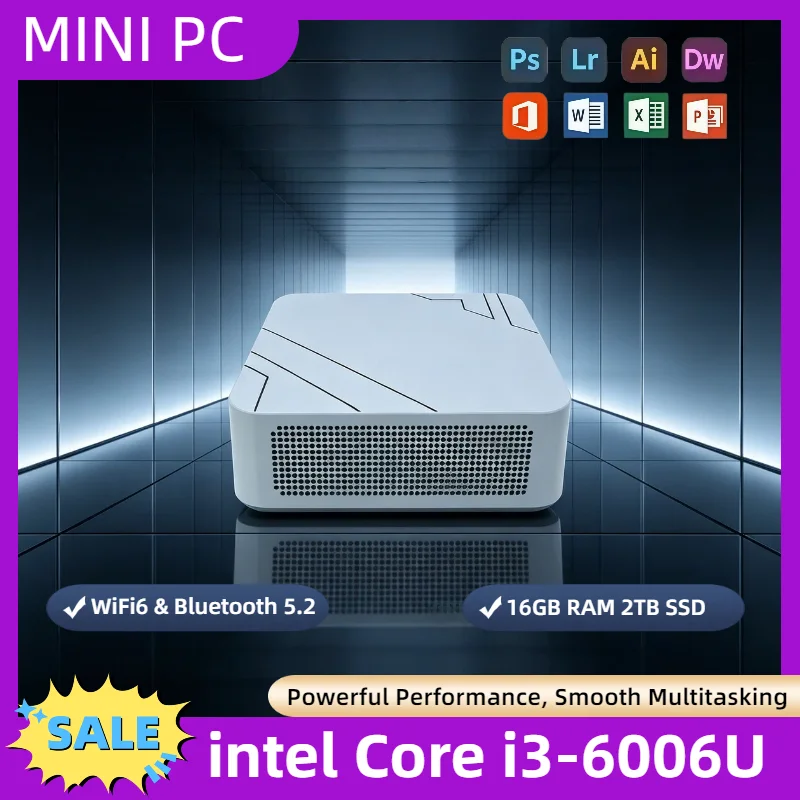 Se mer — Barebone og Mini PC