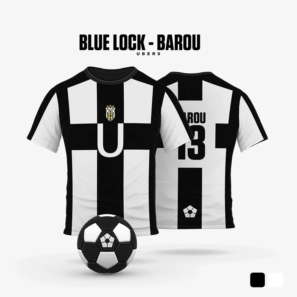 Blue Lock Cartoon Anime Cosplay Men Jersey Summer Short Sleeve Children Unisex Tee Tops 2024 New Fashion T-shirt image 6