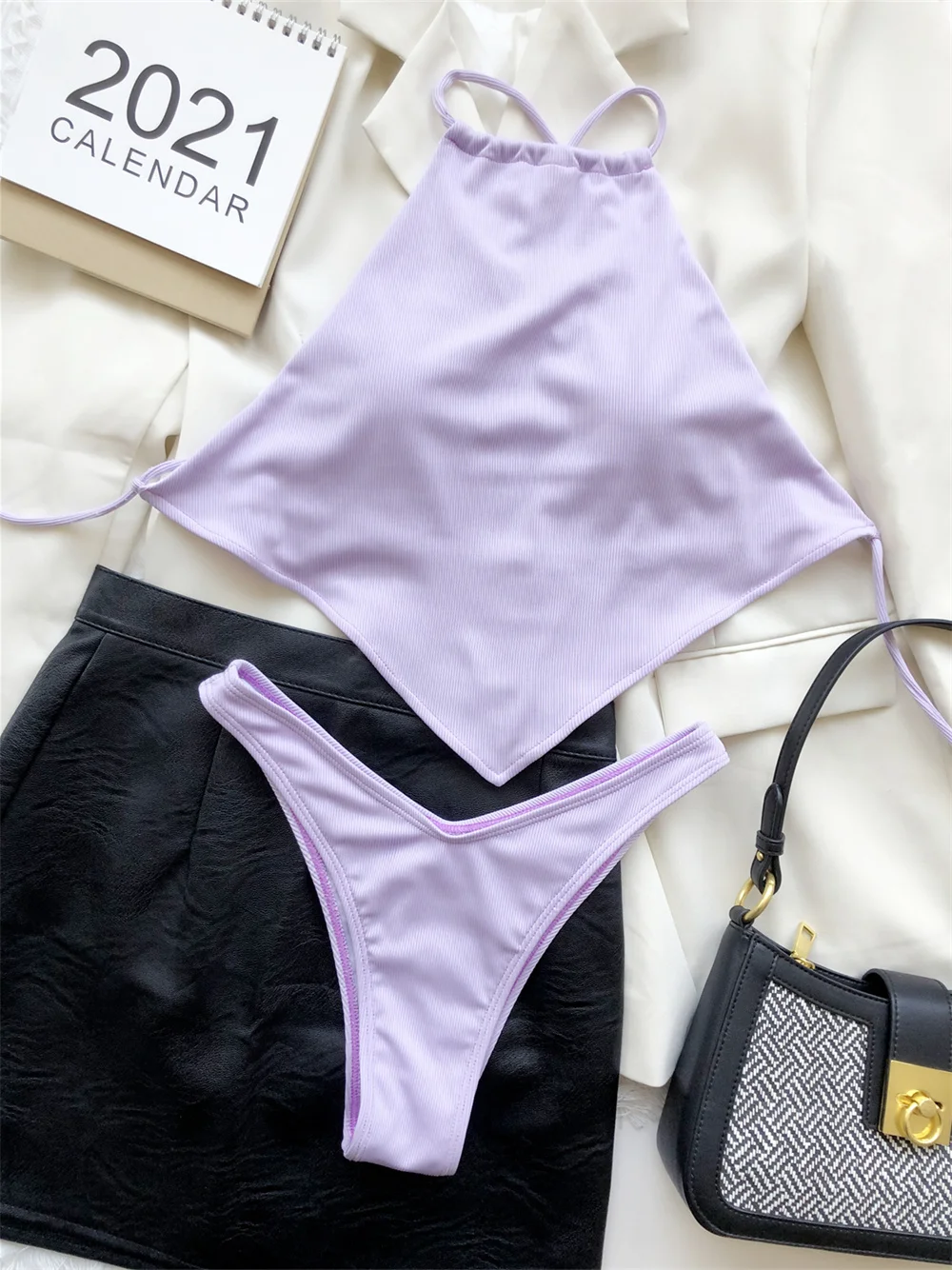 Sexy String Backless Bikini Micro Extreme Swimsuit Irregular Swimwear Thongs Women Beach Outfit Bathing Suit Bikinis Set Biquini