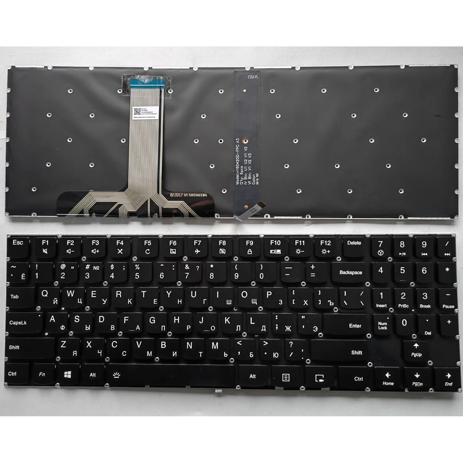 

US RU SP Backlit Laptop Keyboard For Lenovo Y520 R720-15IKB Y520 R720-15IKBN Y520 R720-15IKBM Y7000P