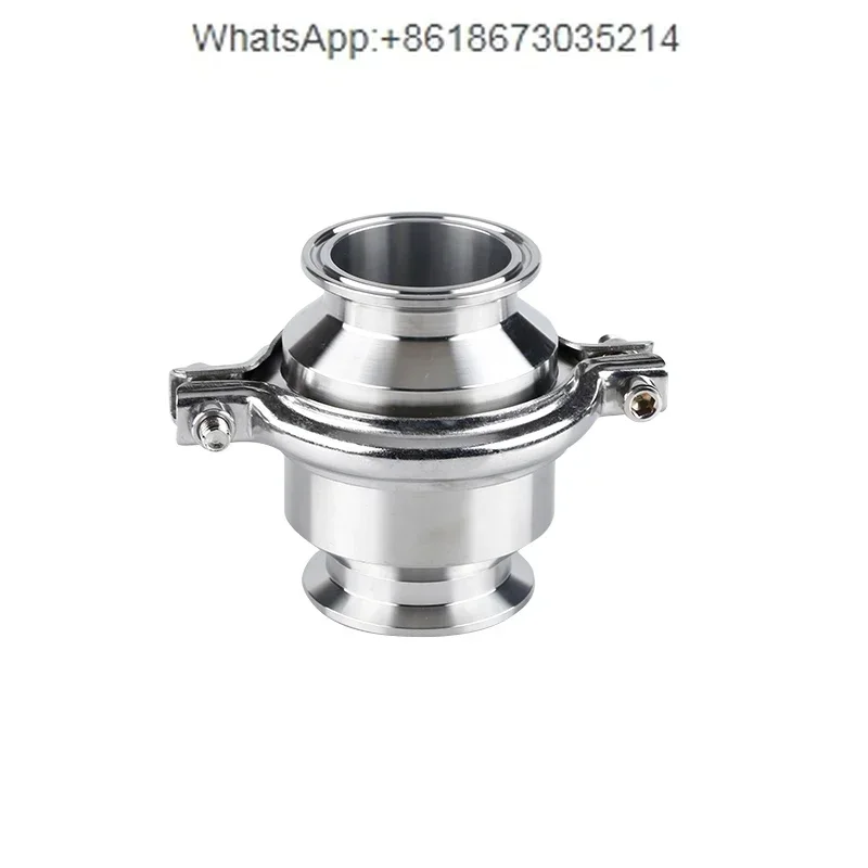 

304 stainless steel quick installation sanitary grade clamp pipe filter quick opening