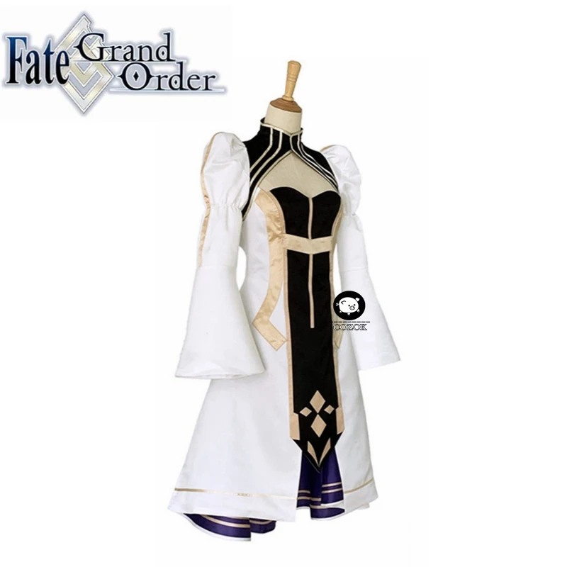 Anime FGO 5th Anniversary Fate Grand Order Stage 4 Altria Caster Castria Uniform Dress Outfit Games Cosplay Costumes