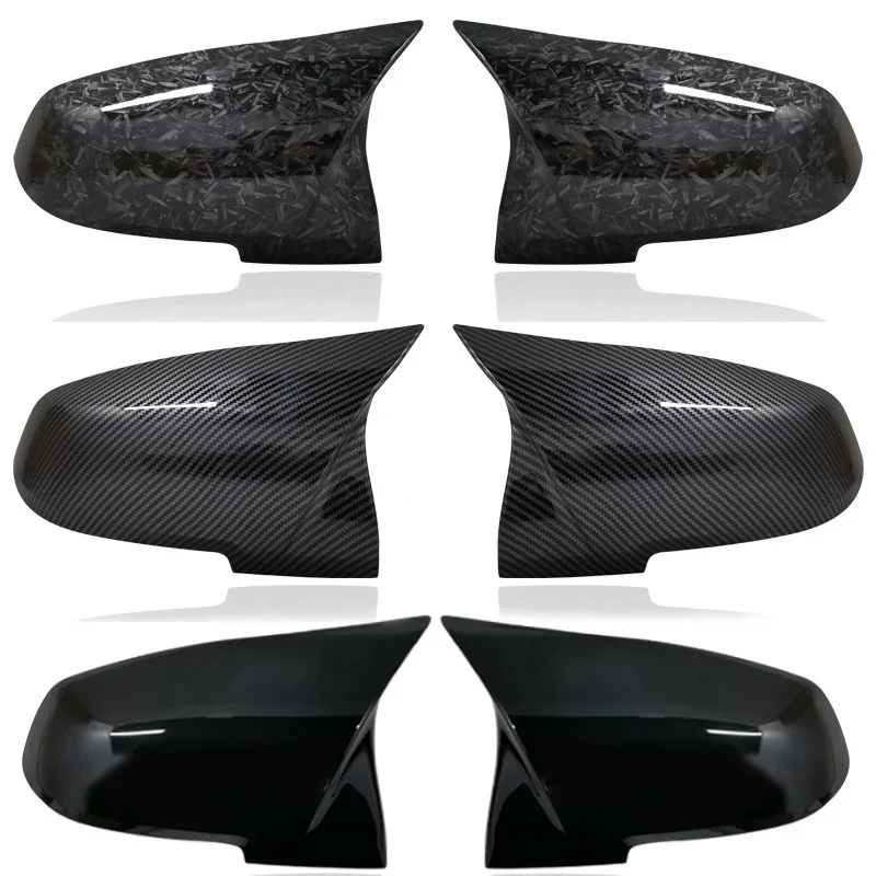 For BMW 1 2 3 4 Series F20 F30 F31 F32 F36 2012 - UP 320i 328i 330d 335i M3 M4 Look Replacement style Carbon Fiber Mirror Cover