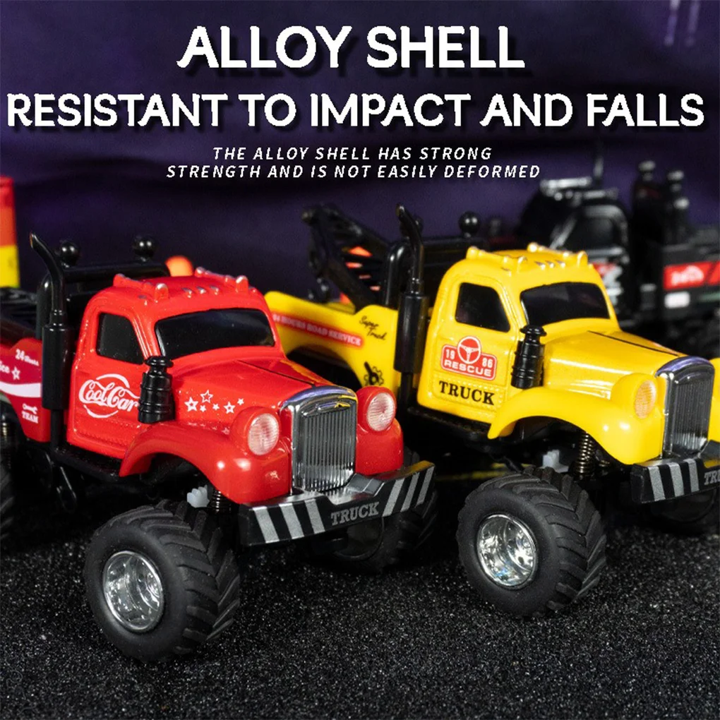 

Mini Off-Road Rc Car 1/64 Alloy 2.4Ghz Urban Road Rescue Off-Road HG4-194 Remote Control Car Maintenance Cars for Kid Toy