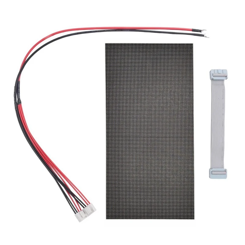 AB46-2Pcs P2.5 Indoor Full Color LED LED Display Unit Board HUB75 320X160mm 128X64 Pixels SMD RGB P2.5 LED Screen Panel