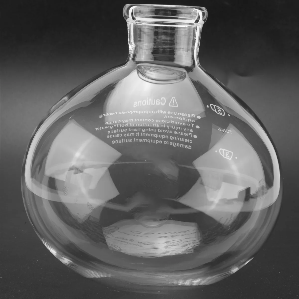 ملحقات وعاء سيفون القهوة TCA-3/5Cup جودة عالية الزجاج سيفون فراغ وعاء صانع القهوة أجزاء استبدال (D)