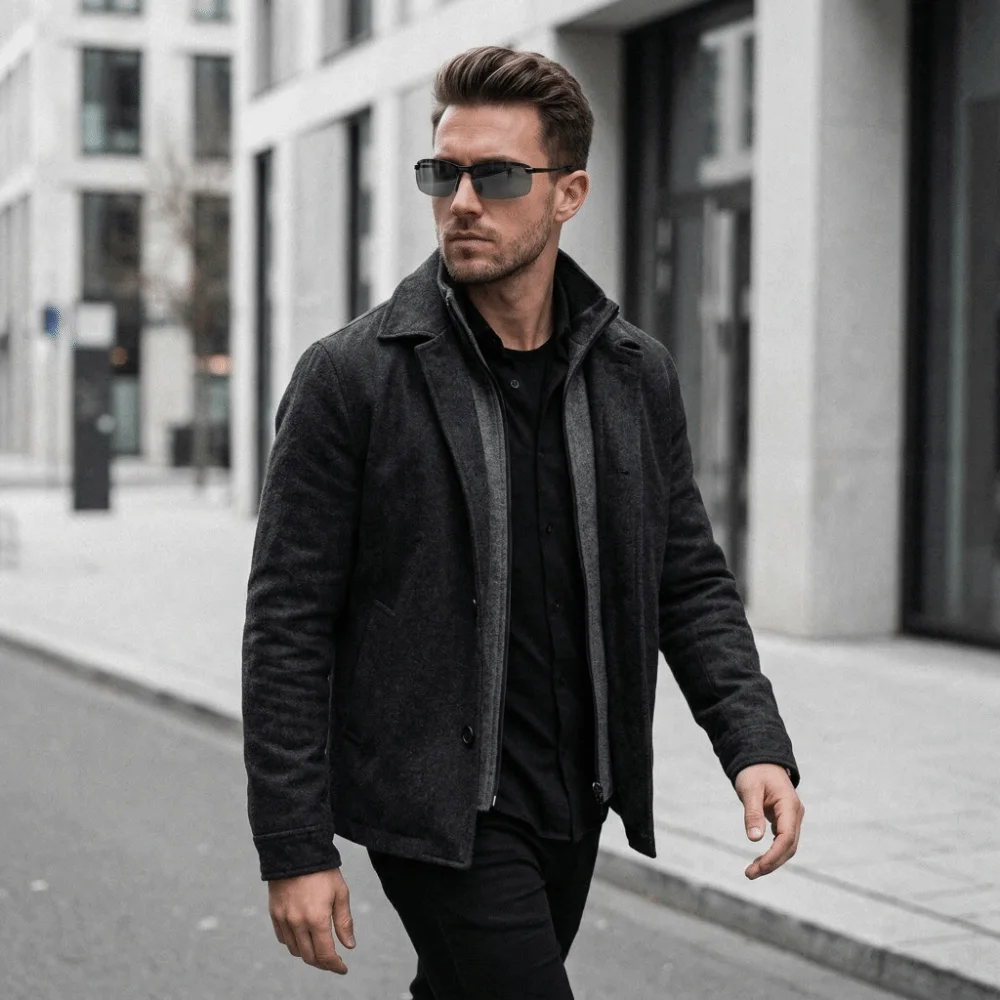 

Change Color Photochromic Sunglasses Half Frame Day Night Vision Dimming Glasses Alloy Metal Frame Eyewear Outdoor Activities
