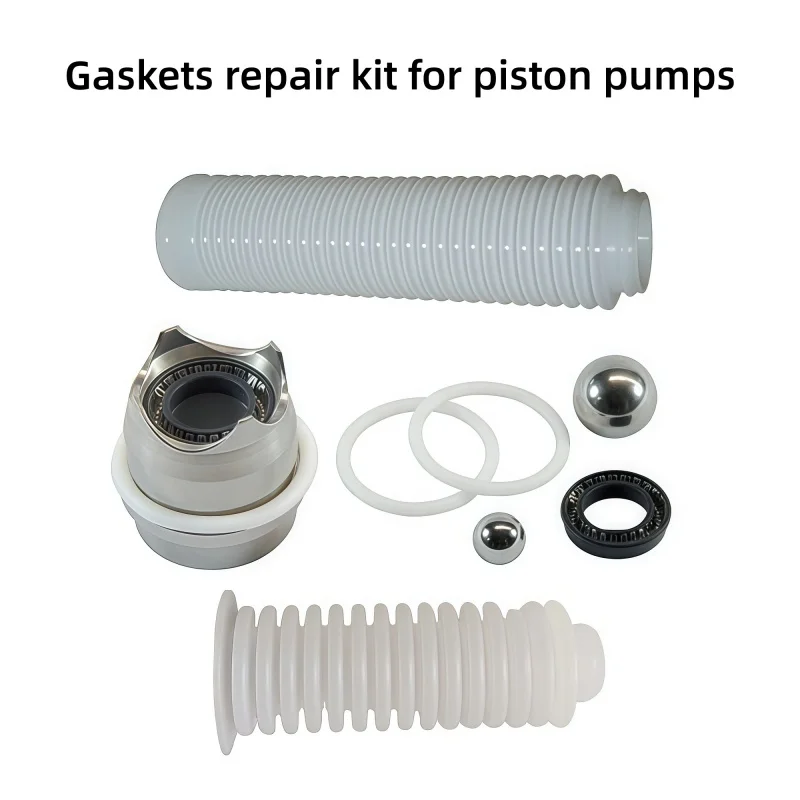 

Bollows Compatibile For Pneumatic Piston Pumps,Seriel F Pump 044.970.055,144.890.208,Cup Seal 044.970.008,Pump Accessories