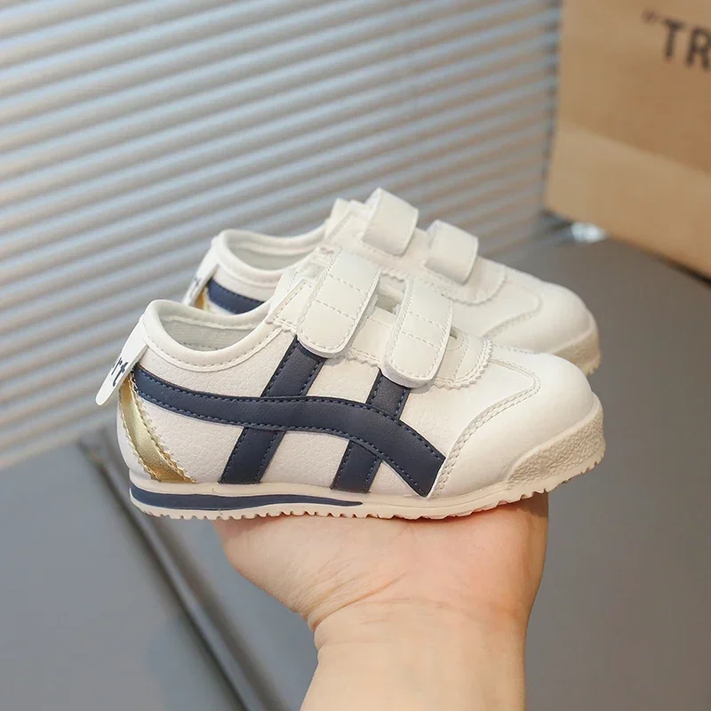 

2025 Toddler Baby Kids Fashion Design Walking Shoes Sneakers Non-slip Casual Shoes Boys Girls Breathable Outdoor Board Shoes