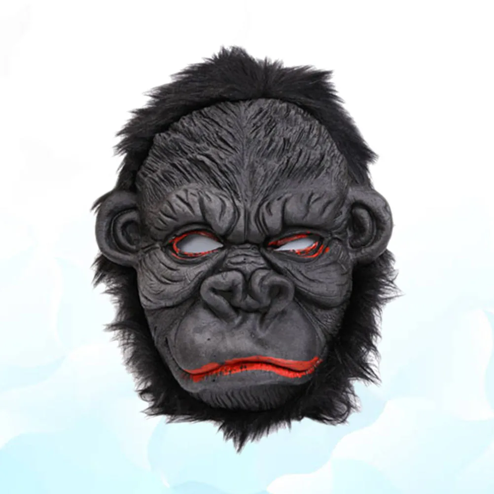 

Orangutan Costume Mask Durable Comfortable for Halloween Masquerade Cosplay Party Performance Orangutan Face Mask