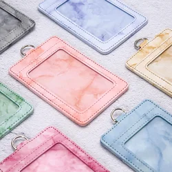 1Pc Card Holder Name Badge Work Bank Business Credit Card Students Bus Cover Case Multipurpose
